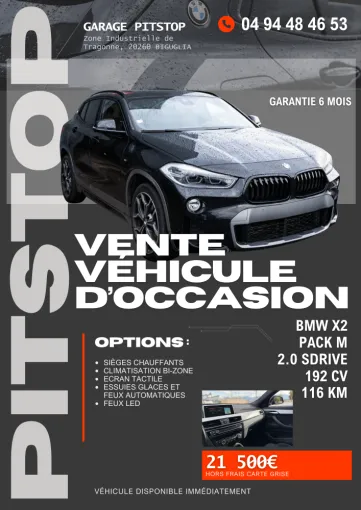 Annonce véhicule BMW X2